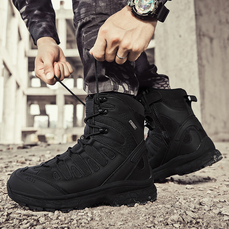 New Men Tactical Boots Militar - Kids Outdoor Climbing 评论和价格