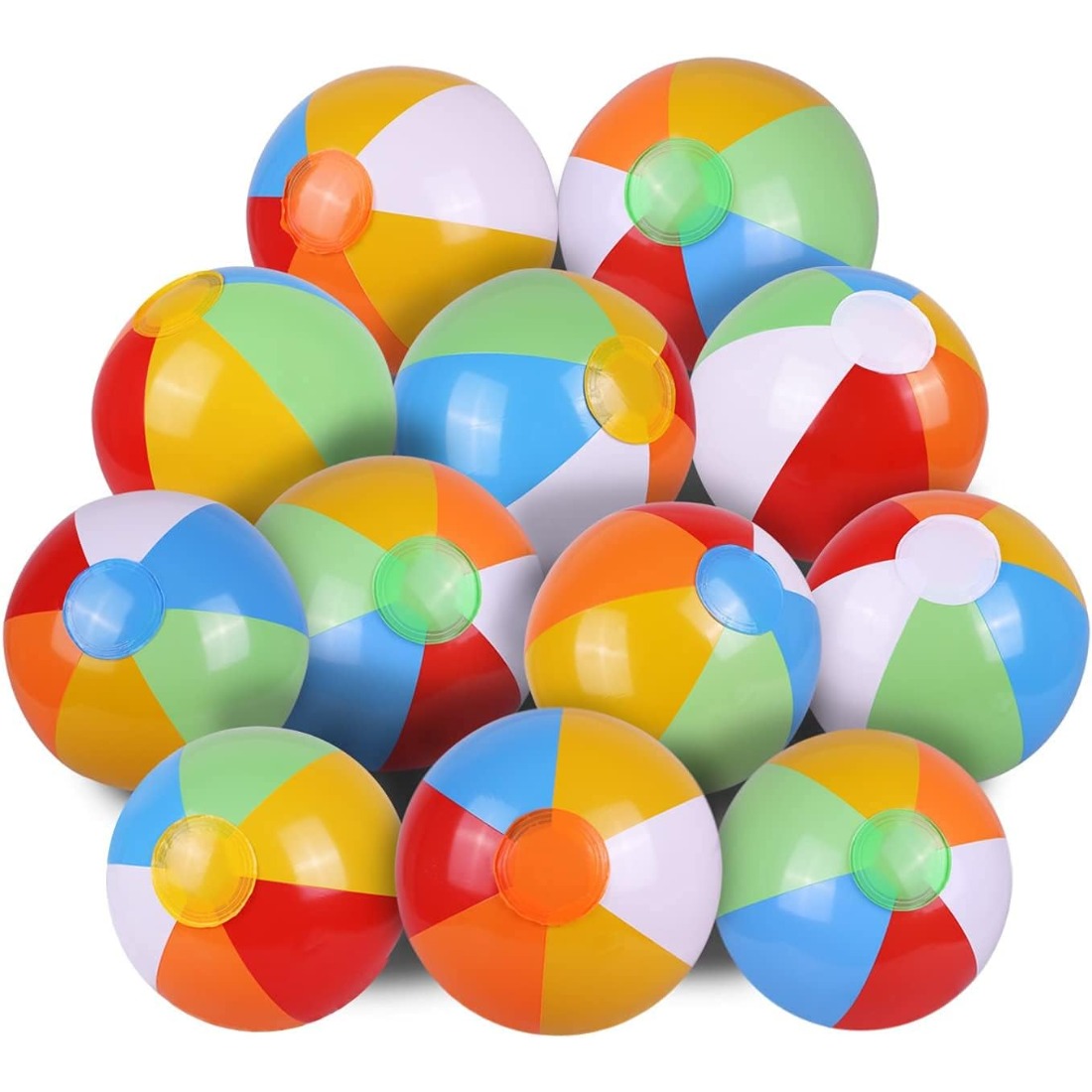 5 Pack Bulk Rainbow Inflatable - Kids Outdoor Games For Party 评论和价格
