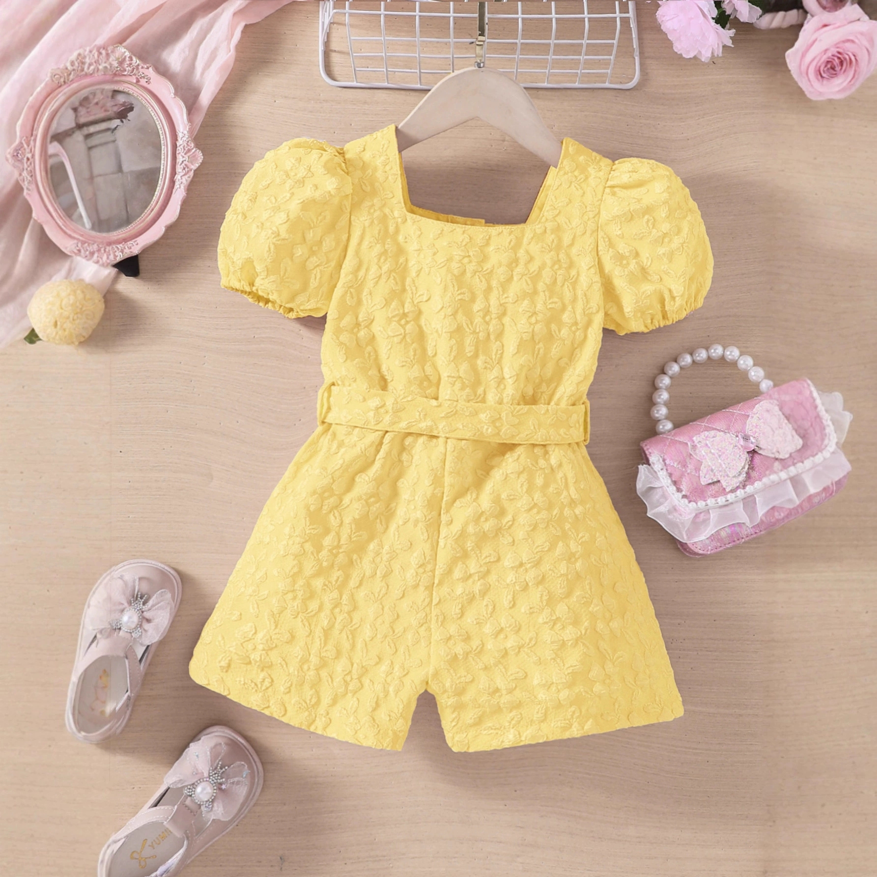 Chic ' Girls Summer Romper Lig - Kids Outdoor Jumpsuit 评论和价格