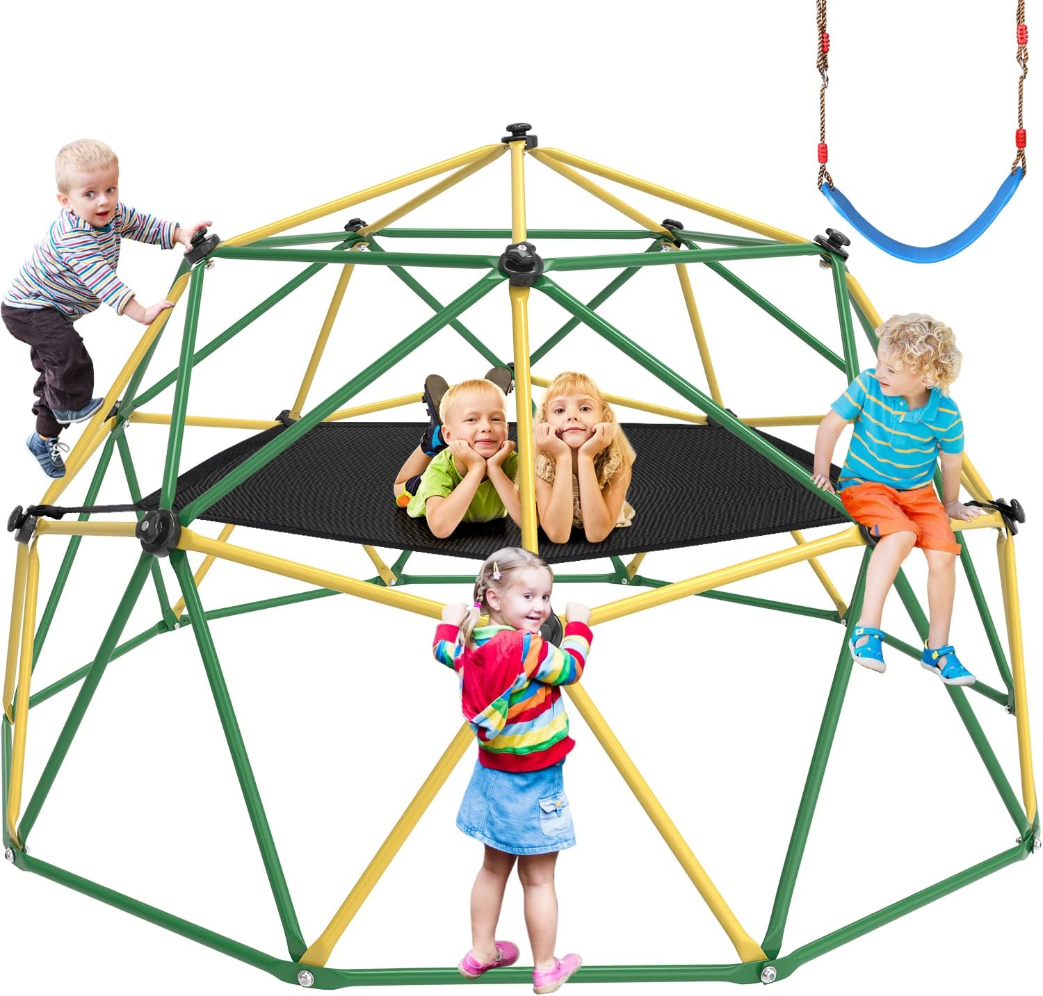 GIKPAL Climbing Dome, 10FT Dom - Kids Outdoor Dome Climber 评论和价格