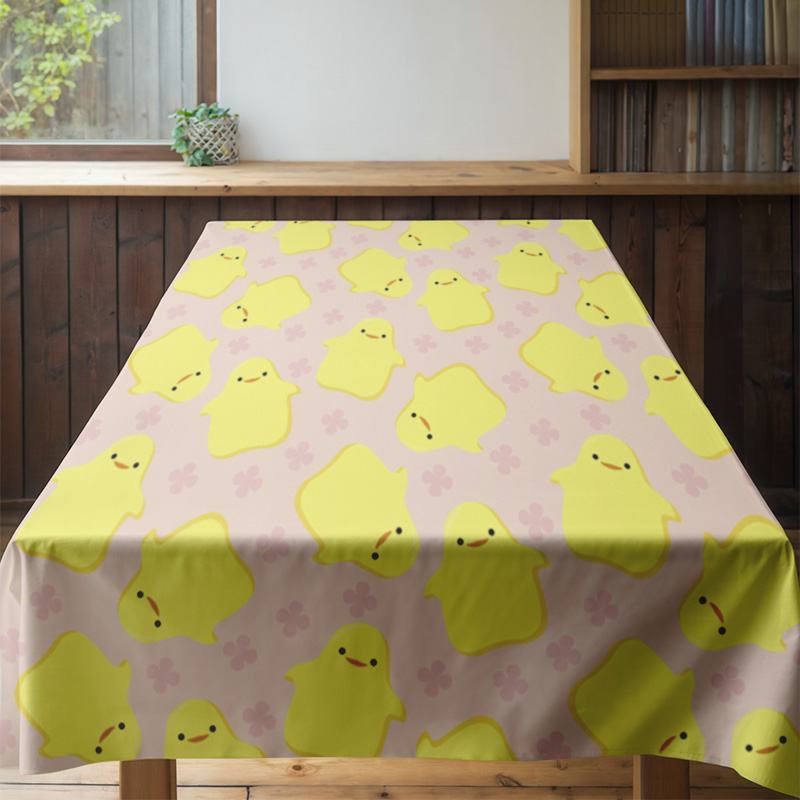 Cute Cartoon Chicken Tableclot - Kids Outdoor Dining Set 评论和价格