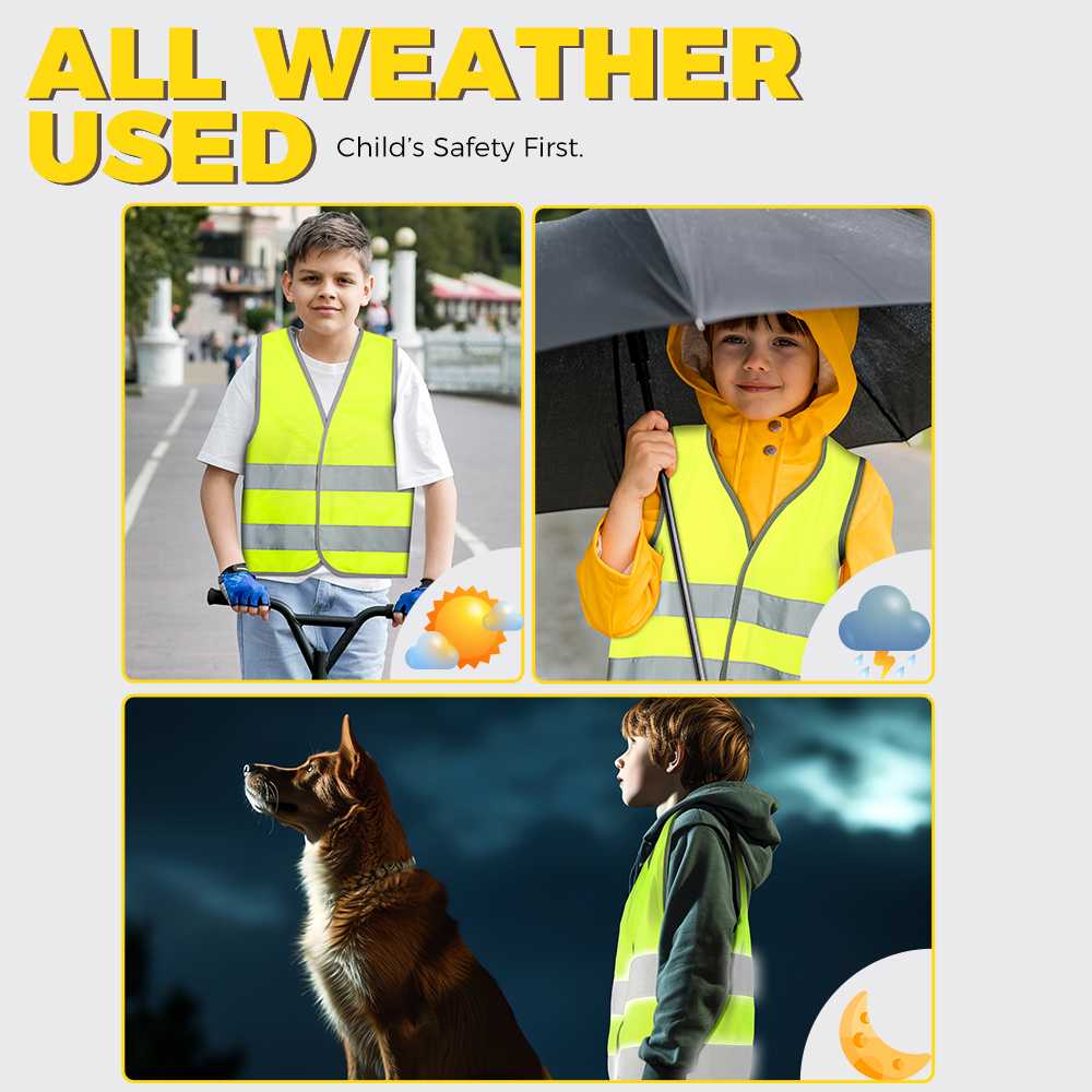 Kids Safety Vest Reflective Cl - Kids Outdoor Vest 评论和价格