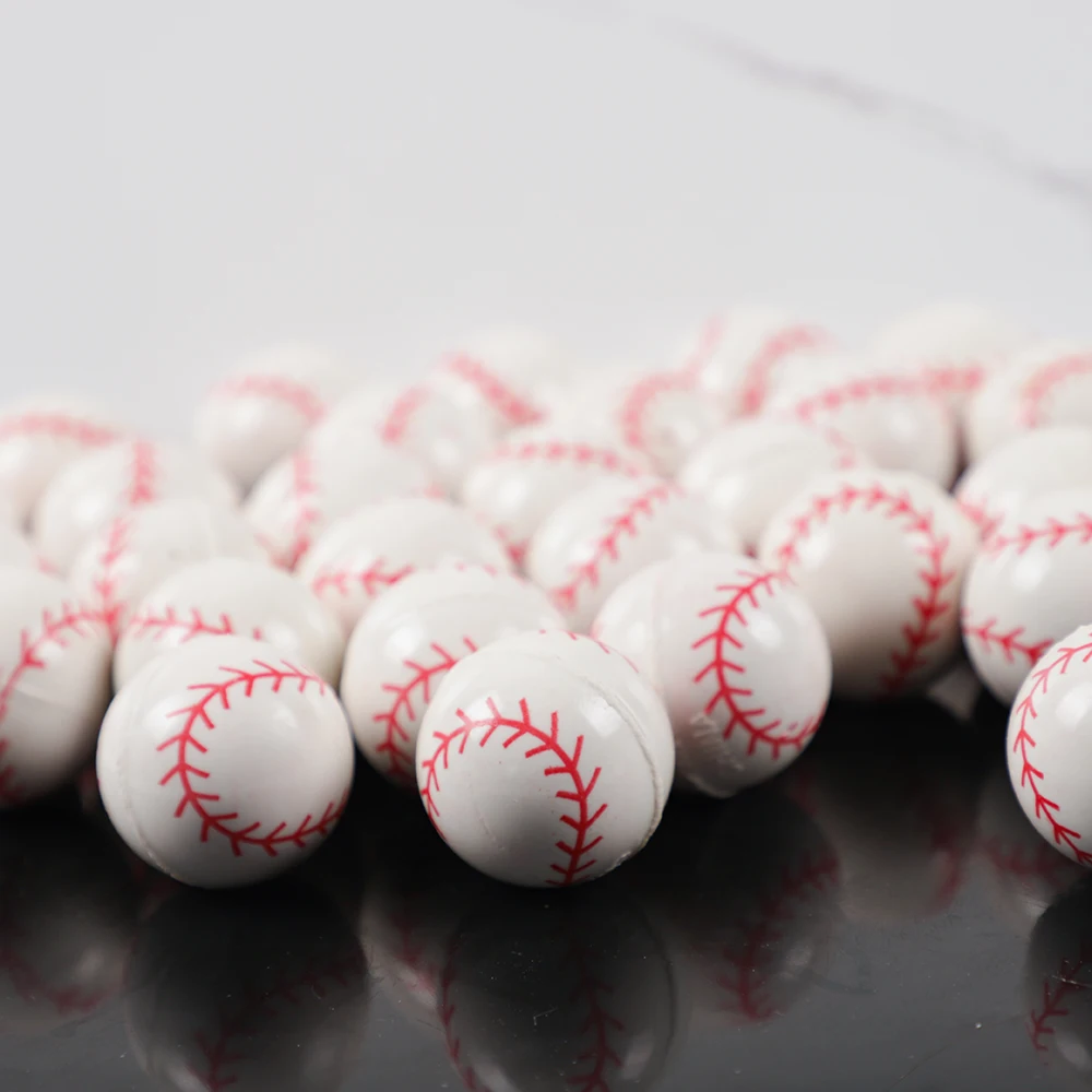 10Pcs 29mm Baseball Bouncy Bal - Kids Outdoor Easter Toys 评论和价格