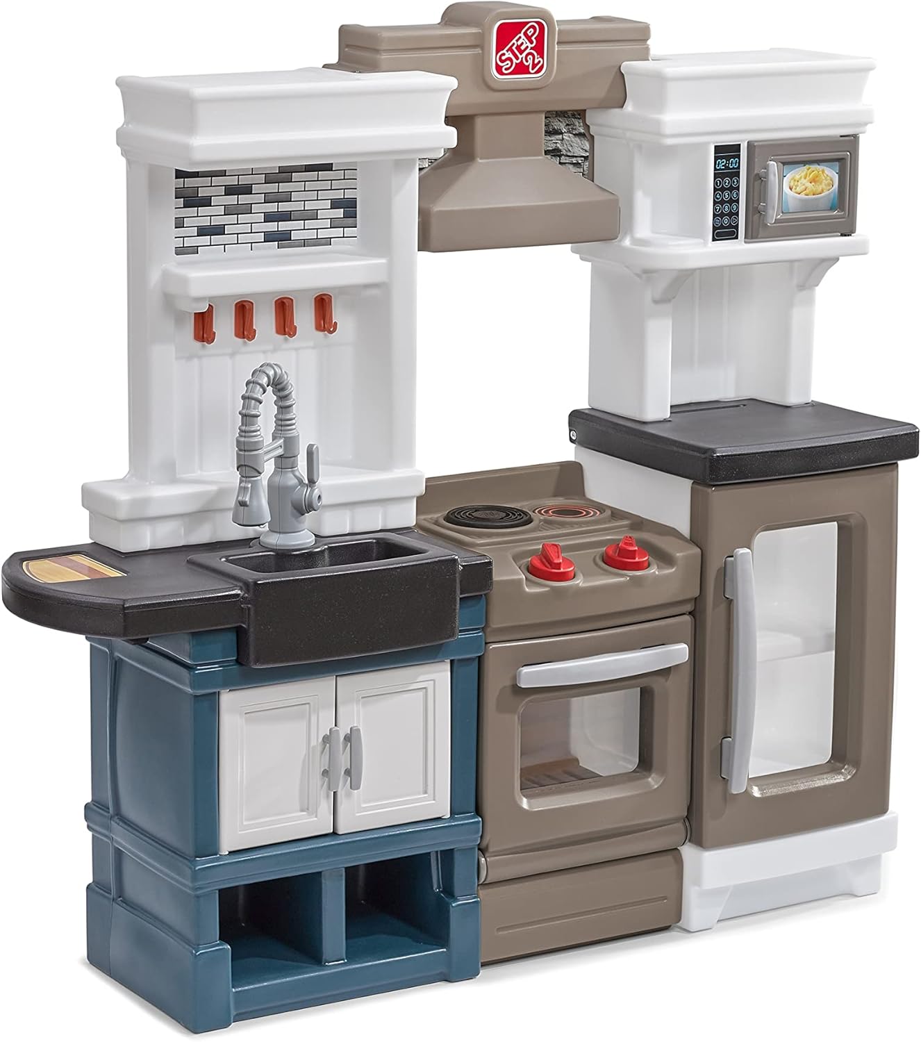 Modern Metro Kids Kitchen Play - Kids Outdoor Kitchen Set 评论和价格