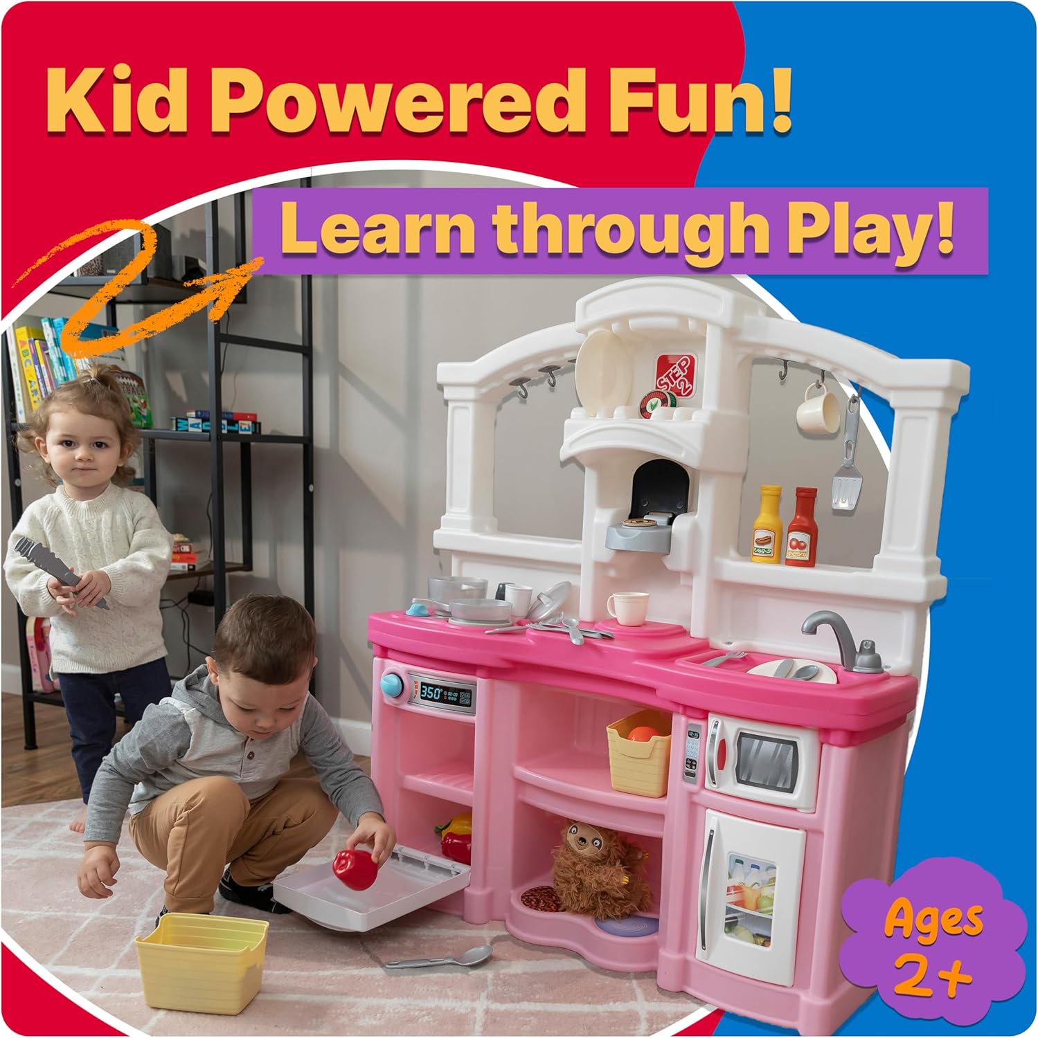 Fun with Friends Kids Kitchen  - Kids Outdoor Kitchen Set 评论和价格