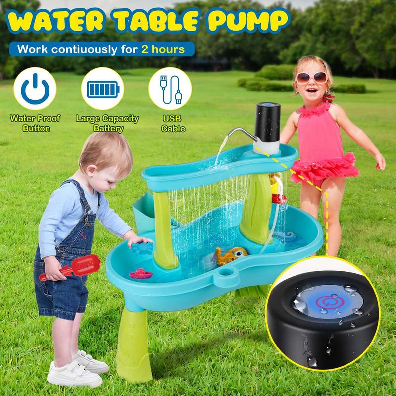 Kids Water Pump Fun Outdoor Wa - Kids Outdoor Folding Table 评论和价格