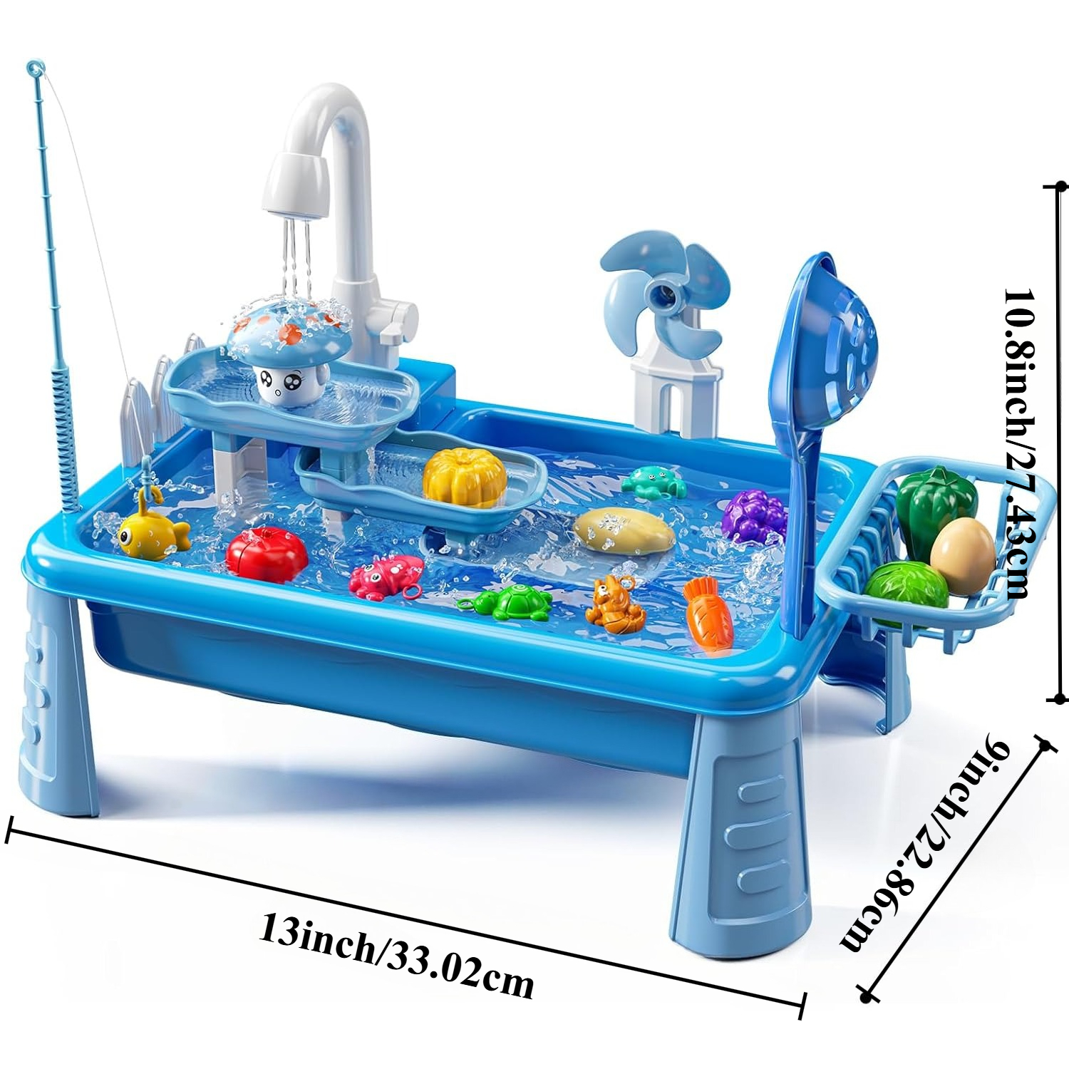 Water Table Play Sink Toy for  - Kids Outdoor Folding Table 评论和价格