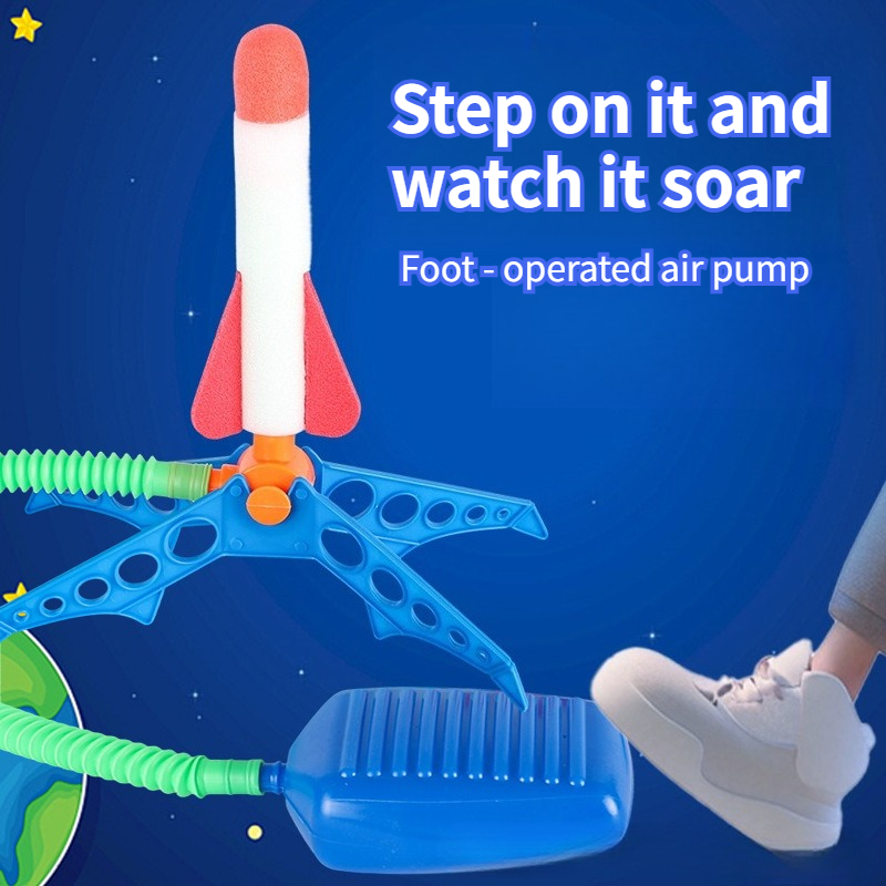 Kids Outdoor Rocket Foot Pump  - Kids Outdoor Jumpsuit 评论和价格
