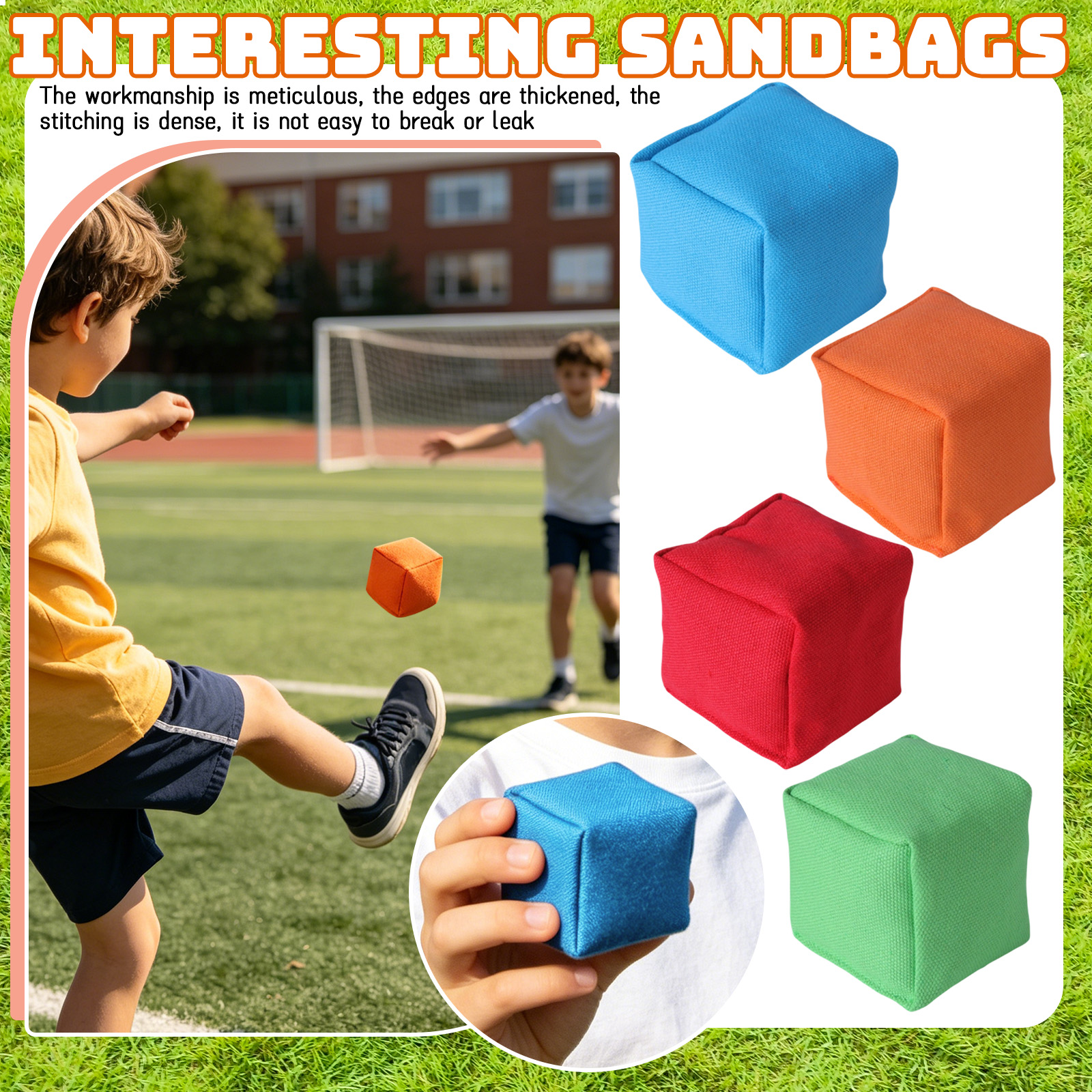 1PC Canvas Cube Children's Bea - Kids Outdoor Easter Toys 评论和价格