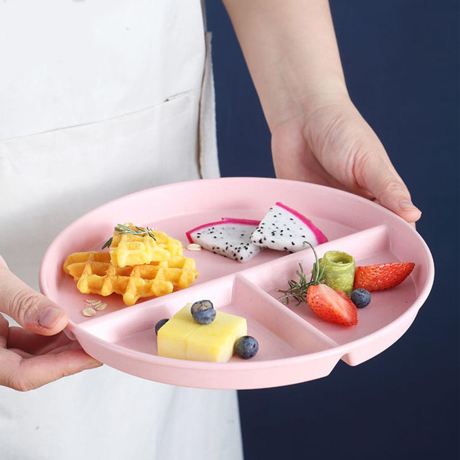 Kids Plates 4 Pieces Unbreakab - Kids Outdoor Kitchen Set 评论和价格