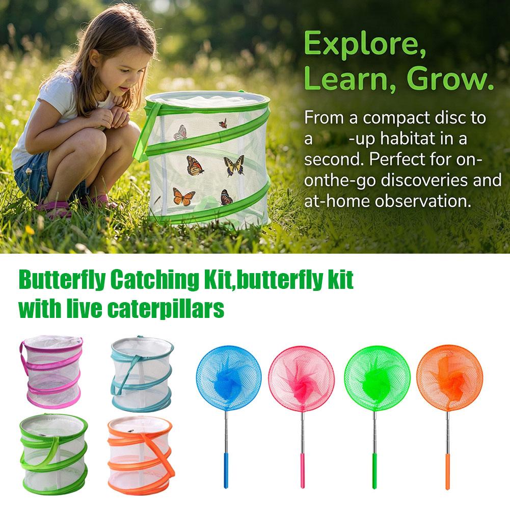 Kids Butterfly Catching Kit Fo - Kids Outdoor Net 评论和价格