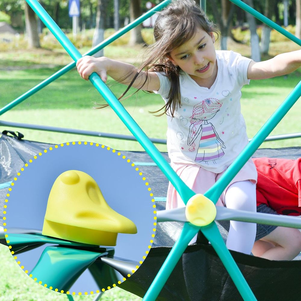 Geometric Dome Climber with Ha - Kids Outdoor Dome Climber 评论和价格
