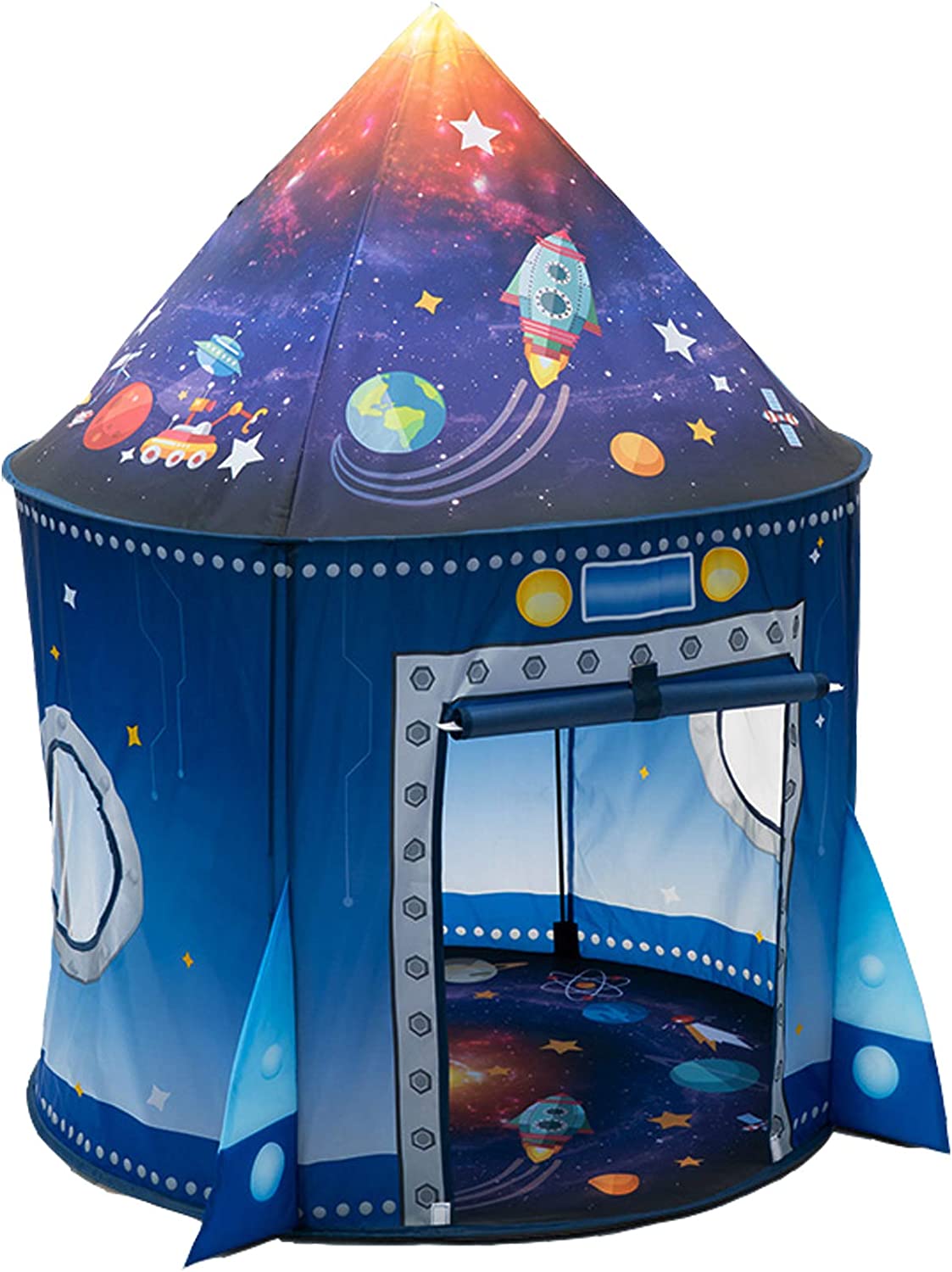 Rocket Ship Kids Tent Pop Up P - Kids Outdoor Grill 评论和价格