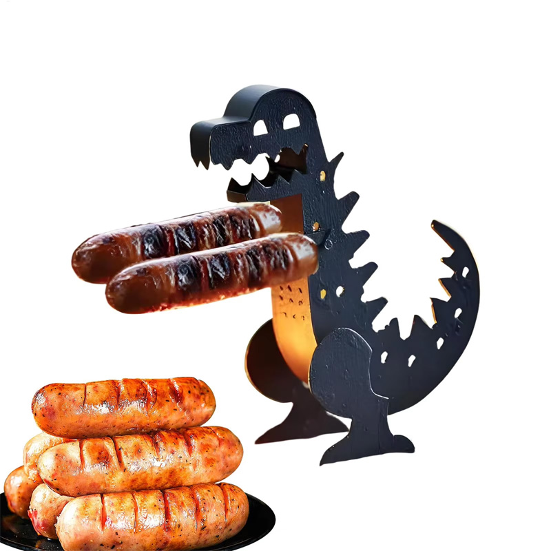 Kids Dinosaur Shape Hot Dog Gr - Kids Outdoor Kitchen Set 评论和价格