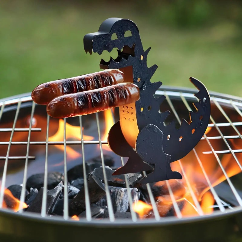 Kids Dinosaur Shape Hot Dog Gr - Kids Outdoor Kitchen Set 评论和价格