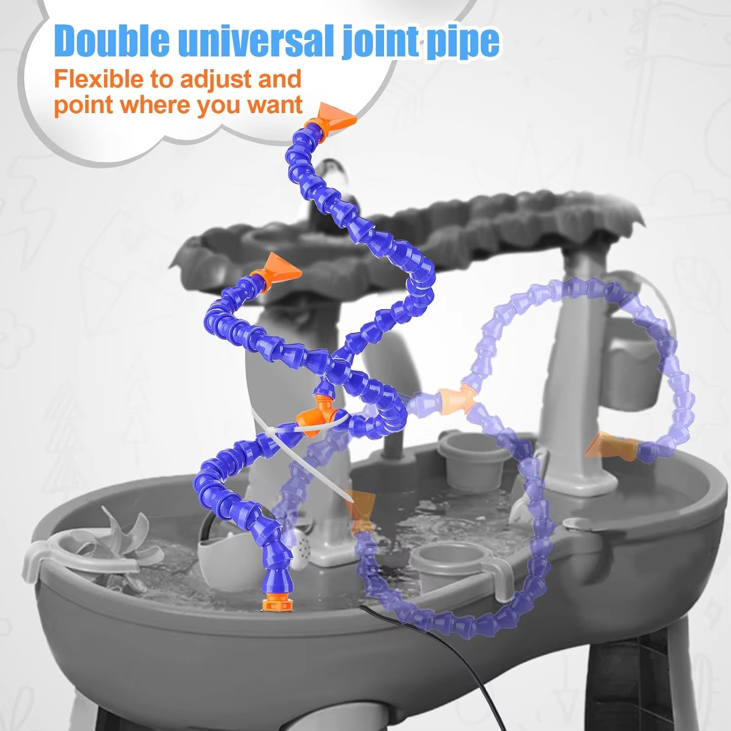Water Table Pump - Adjustable  - Kids Outdoor Folding Table 评论和价格