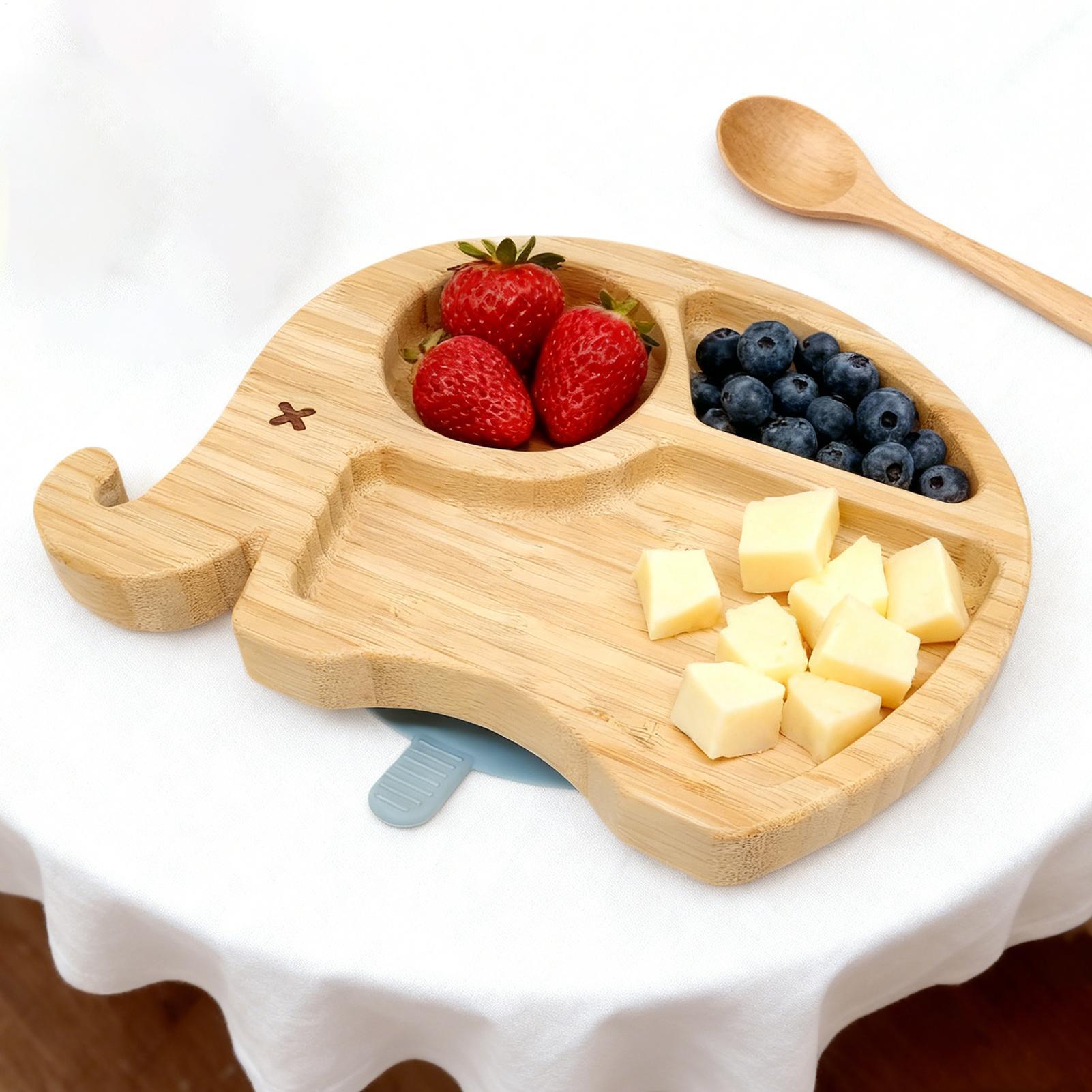 Kids Dish Set Cartoon Compartm - Kids Outdoor Dining Set 评论和价格