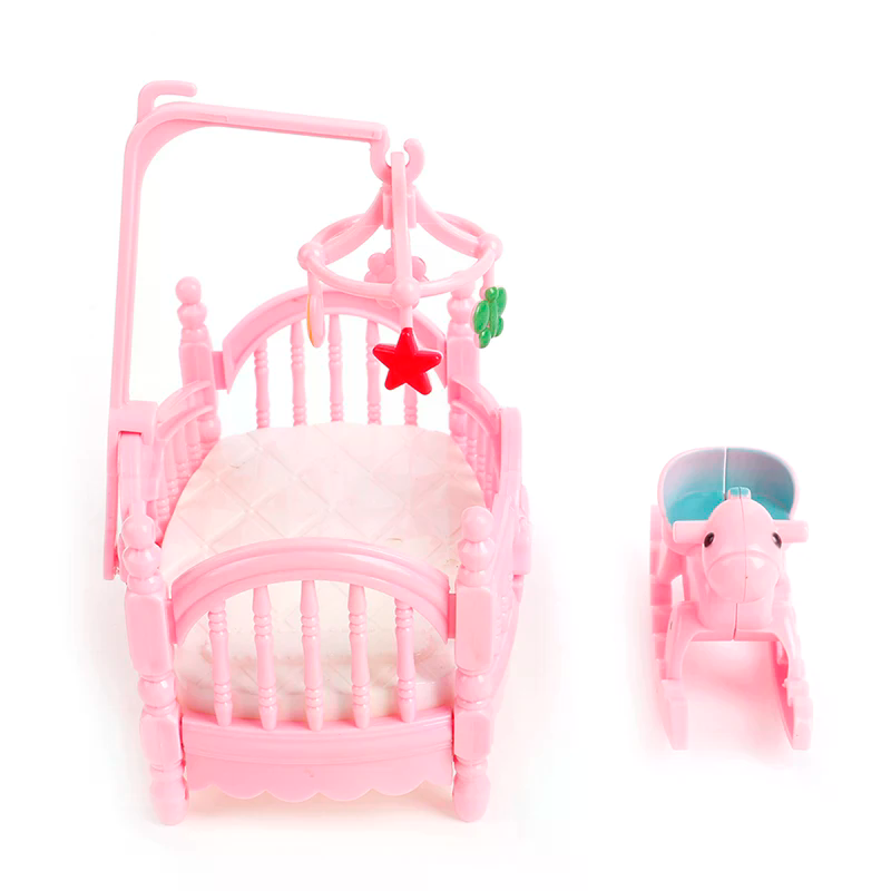 Miniature Crib Wooden Horse Se - Kids Outdoor Folding Table 评论和价格