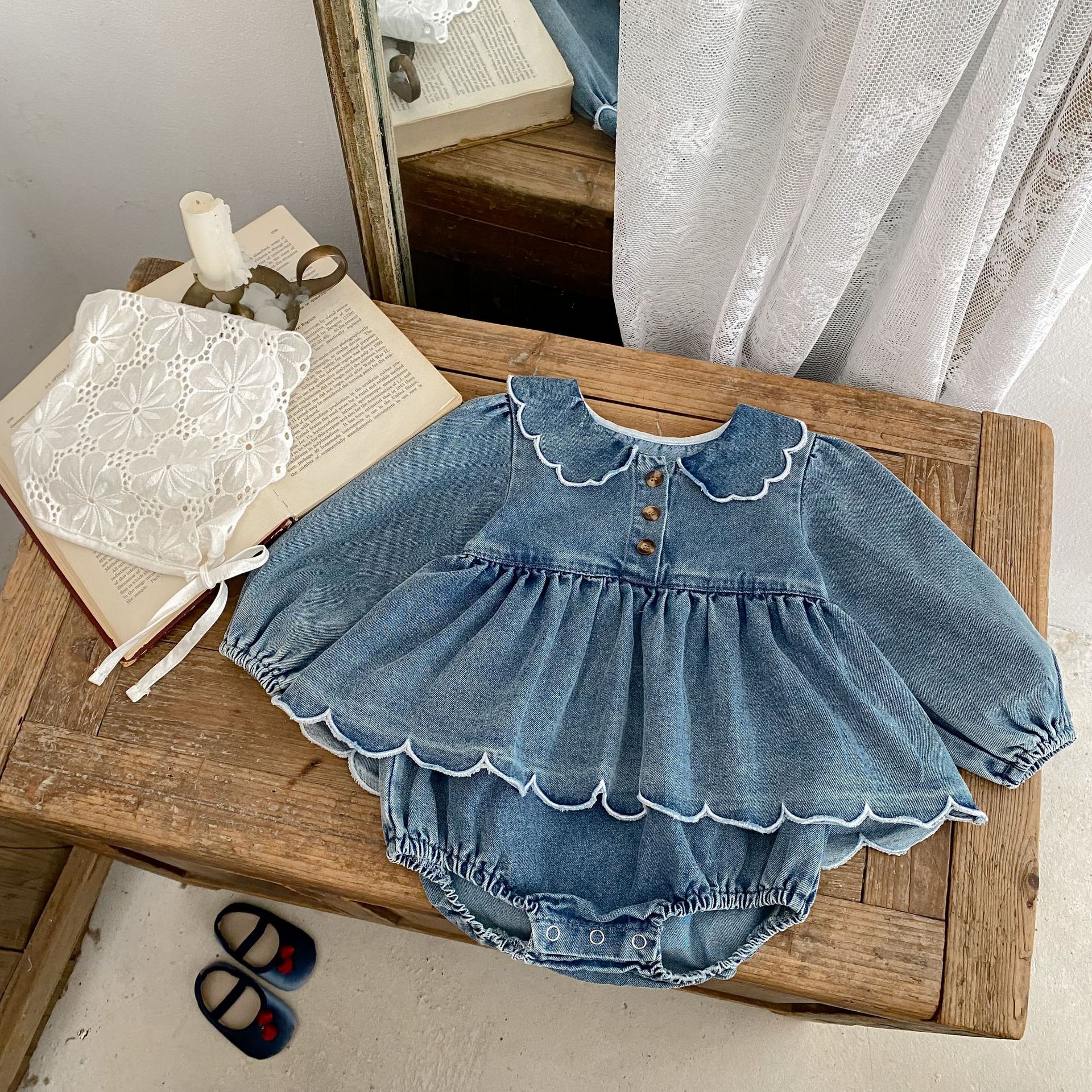 Baby Girl Jumpsuit Skirt for S - Kids Outdoor Jumpsuit 评论和价格
