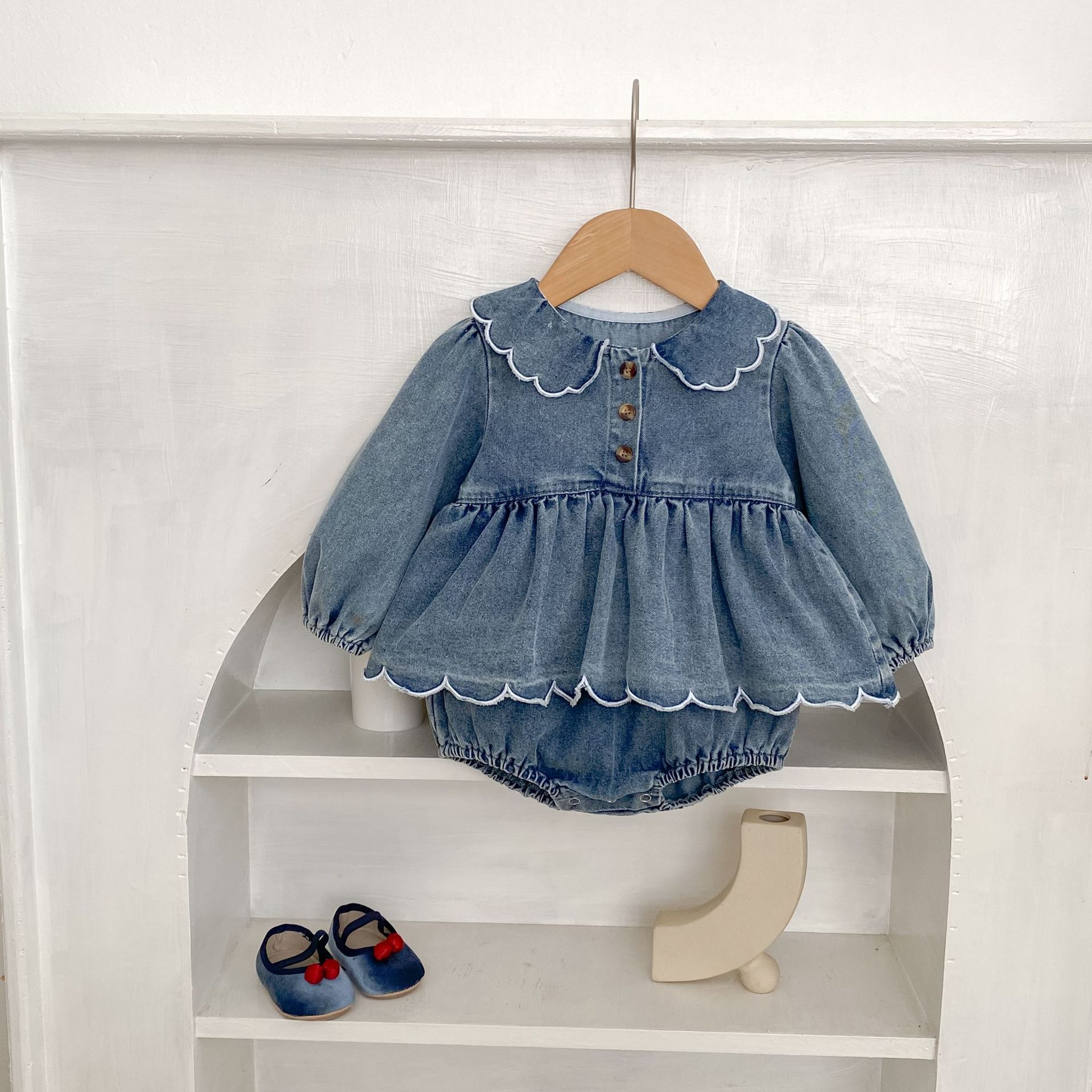 Baby Girl Jumpsuit Skirt for S - Kids Outdoor Jumpsuit 评论和价格