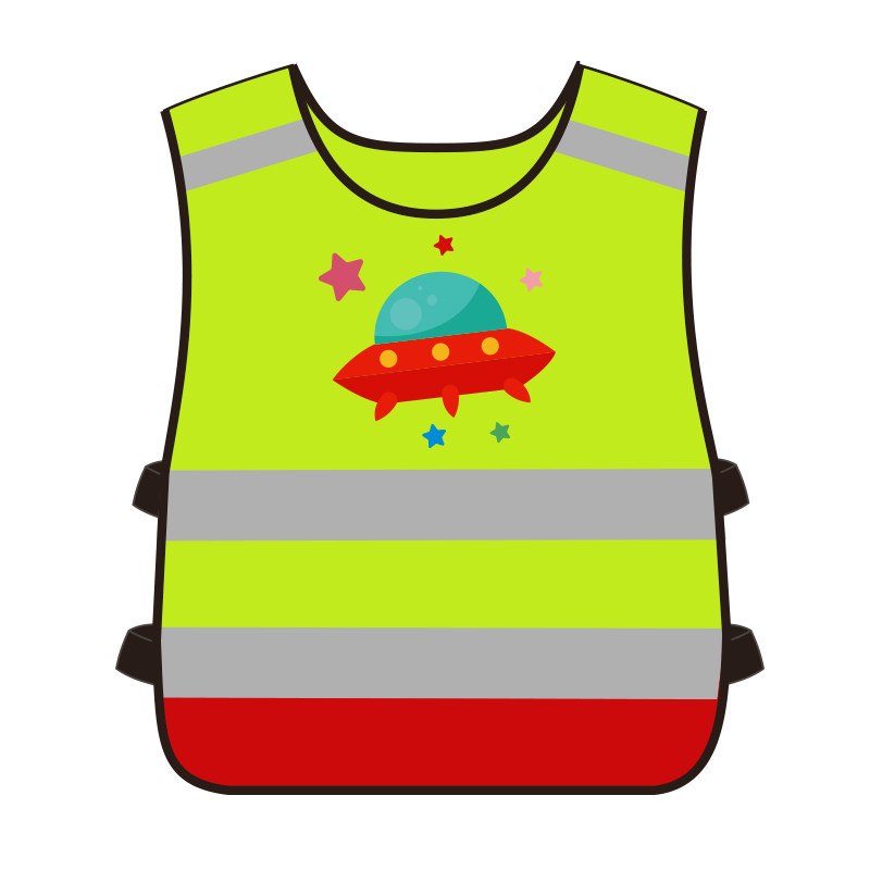 Kids School Vest Yellow Fluore - Kids Outdoor Vest 评论和价格