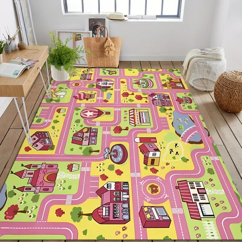 Pink City Carpet for Girls Roo - Kids Outdoor Play Ideas 评论和价格