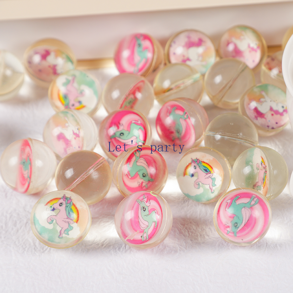 10Pcs Cute Rainbow Unicorn Bou - Kids Outdoor Easter Toys 评论和价格