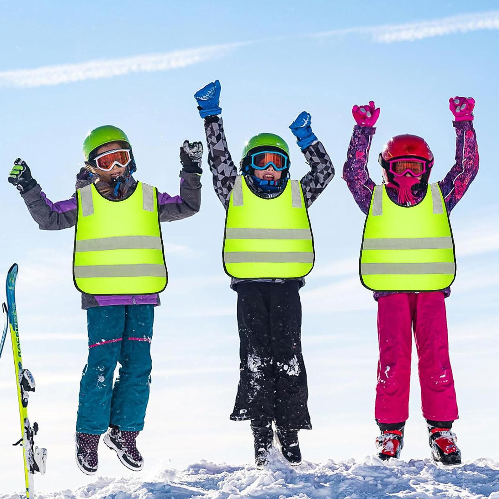 Kids Reflective Vest 10 Pieces - Kids Outdoor Vest 评论和价格