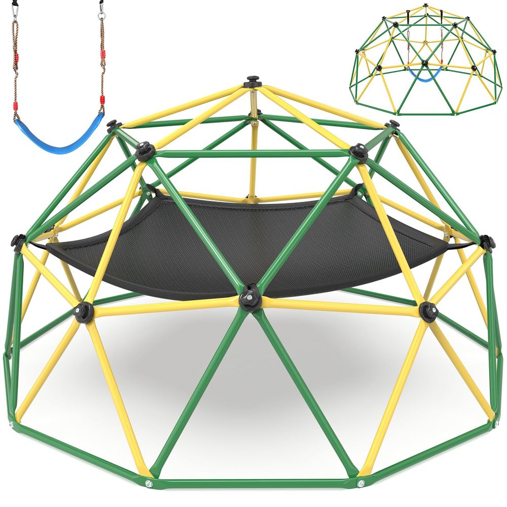 Climbing Dome, 10FT Climber wi - Kids Outdoor Dome Climber 评论和价格