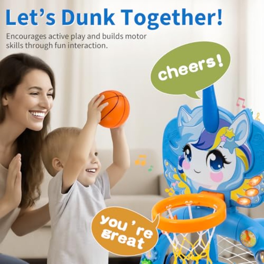 Unicorn Sports Play Set for To - Basketball Hoop Outdoor 评论和价格