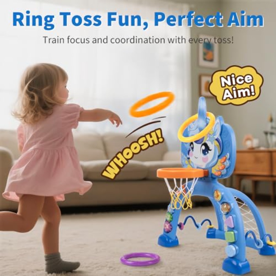 Unicorn Sports Play Set for To - Basketball Hoop Outdoor 评论和价格