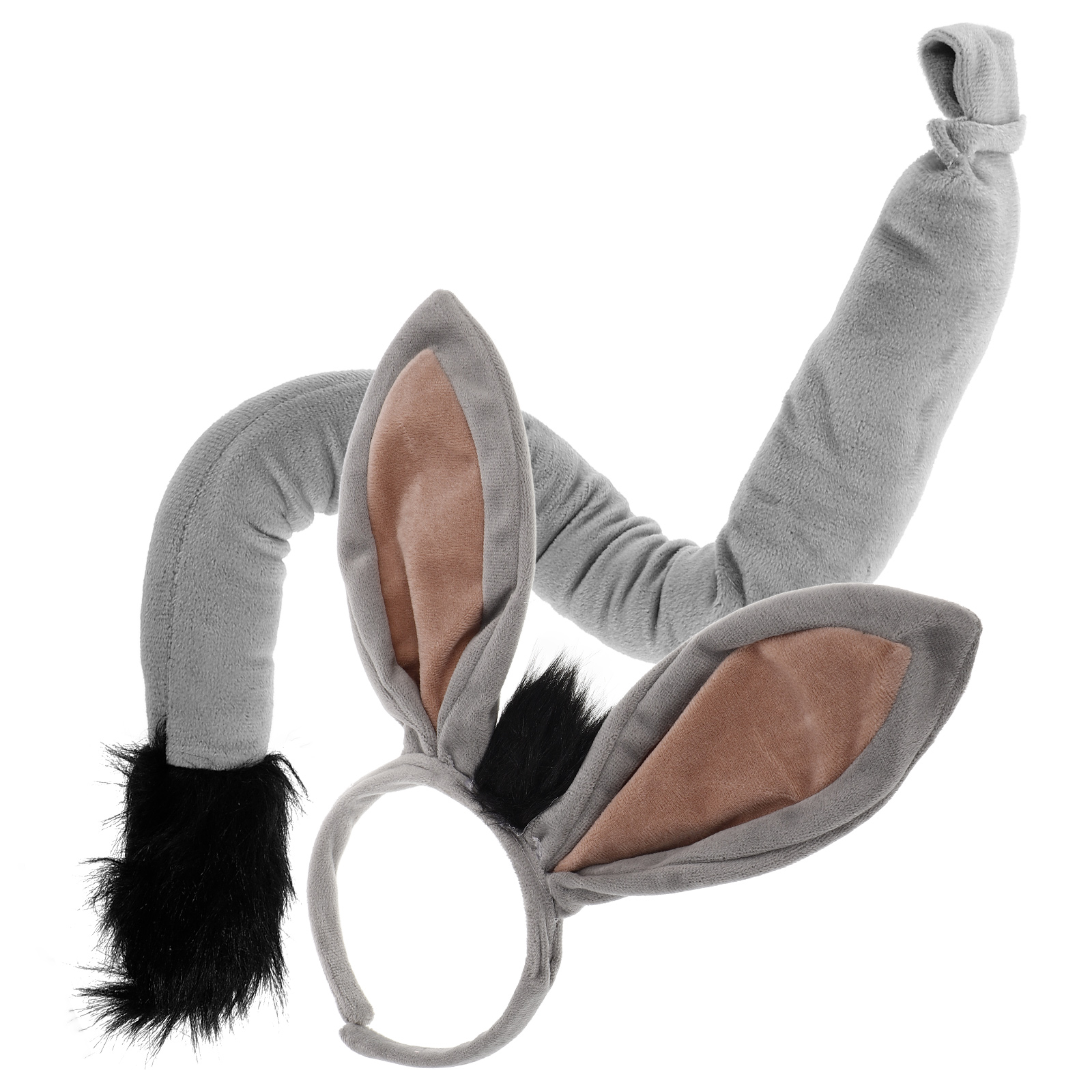 Donkey Ears Headband Tail Set  - Kids Outdoor Zoo 评论和价格